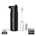 Láhev BRITA LARQ iQ Track s čištěním a filtrací vody, 680 ml - černá