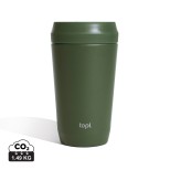 Termohrnek Topl To Go 354 ml z RCS recyklované oceli - zelená