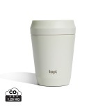 Termohrnek Topl To Go 236 ml z RCS recyklované oceli - bílá