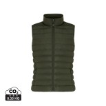 Dámská vesta IQONIQ Meru z recykl. polyesteru - khaki