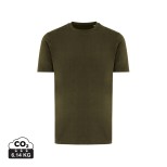 Tričko IQONIQ Brett z recykl. bavlny - khaki