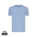 Tričko IQONIQ Brett z recykl. bavlny - light heather blue