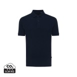Polo tričko IQONIQ Yosemite z recykl. bavlny - námořní modř