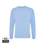 Mikina IQONIQ Zion z recykl. bavlny - sky blue