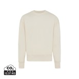 Mikina IQONIQ Kruger relaxed fit z recykl. bavlny - natural raw
