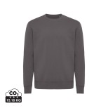 Mikina IQONIQ Kruger relaxed fit z recykl. bavlny - antracitová