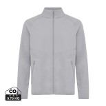 Micro fleece bunda na zip IQONIQ Talung z rec. polyesteru - storm grey