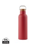 Termo lahev VINGA Ciro 800ml z RCS recykl. oceli - červená