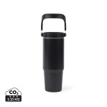 Termolahev VINGA Eos z RCS recykl. nerezové oceli 880ml - černá, černá