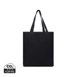 Tote bag VINGA Hilo z recykl. canvas AWARE™ - černá