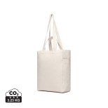 Taška na zip VINGA Hilo z recykl. canvas AWARE™ - off white